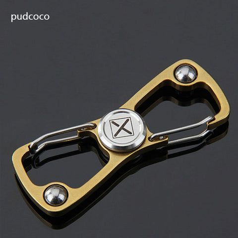 Stainless Steel Spinner Fidget Finger Spin Stress Hand Desk - spincart