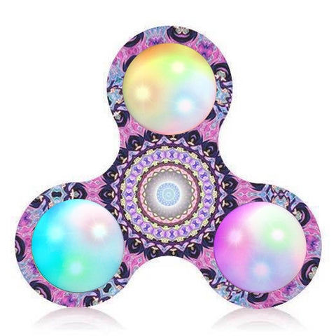 LED fidget spinner LED Light Fidget Hand Spinner - spincart