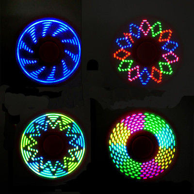 New Changings LED Rainbow Light Hand Spinner - spincart