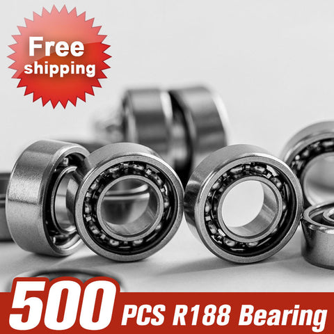 500pcs R188 Bearing For Tri-Spinner Fidget Pattern Hand Spinner Metal Fidget Spinner Decompression Action - spincart