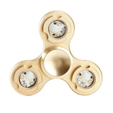 Hand Spinner Aluminum Alloy Gyro Metal LED Light Finger - spincart