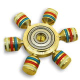 Hot Sale Metal Fidget Spinner Bronze Hand Spinner Stainless Steel Custom EDC Fidget Toys - spincart