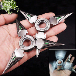 2017 New Style EDC Hand Fridget Spinner Finger Tri ADHD LED Rainbow Ultimate Anti Stress Finger Gyro - spincart