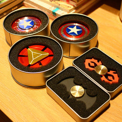 Avengers Captain American Batman Ironman Fidget Hand Spinner - spincart