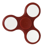 LED Light Fidget Spinner Finger ABS EDC Hand Spinner Tri For Kids Autism ADHD 5 Styles Anxiety Stress Relief Focus Handspinner - spincart