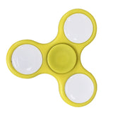 LED Light Fidget Spinner Finger ABS EDC Hand Spinner Tri For Kids Autism ADHD 5 Styles Anxiety Stress Relief Focus Handspinner - spincart