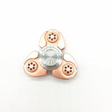Tri-Spinner Fidget Toy Hand Spinner Metal Stainless - spincart