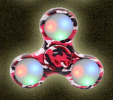 Funny joy Fidget Hand Finger Spinner As Function The LED color lights Spinning - spincart