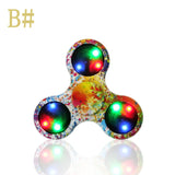 Multi Color LED Light Hand Spinner - spincart