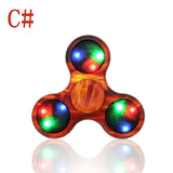 Multi Color LED Light Hand Spinner - spincart