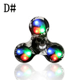 Multi Color LED Light Hand Spinner - spincart