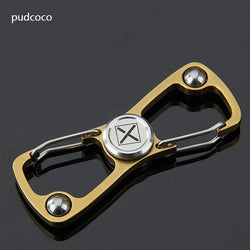 Stainless Steel Spinner Fidget Finger Spin Stress Hand Desk - spincart
