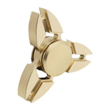2017 New EDC Tri-Spinner Fidget Toys Pattern Hand Spinner Metal Fidget Spinner - spincart