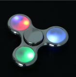 Funny joy Fidget Hand Finger Spinner As Function The LED color lights Spinning - spincart