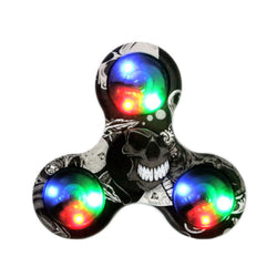Spinning Top fidget spinner LED Hand Spinner Flashing EDC Anti-Stress Fidget Finger - spincart