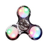 Spinning Top fidget spinner LED Hand Spinner Flashing EDC Anti-Stress Fidget Finger - spincart