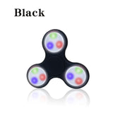 LED Light Hand Spinner Tri Fidget Flash EDC Finger Spinner Focus Anxiety Stress relax Gift Toys - spincart