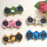 Tri-Fidget Autism Hand Spinner Triangle Shiny Metal Batman Cartoon - spincart