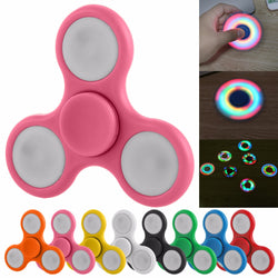 LED Light Styles Hand Finger Spinner Fidget Plastic - spincart