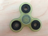 New 2017 Light Hand Fidget ABS Plastic Tri Spinner Glow in Dark tri-spinner Toy For Autism and ADHD Kids 3 Colors fidget spinne - spincart