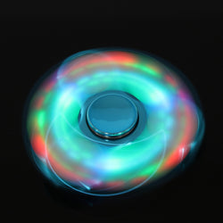 2017 Four Gear LED Flashing Hand Spinner Focus Metal Gyro Toys Finger Spinner spiner ADHD Stress Autism EDC Toy For Child&Adult - spincart