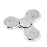 2017 Four Gear LED Flashing Hand Spinner Focus Metal Gyro Toys Finger Spinner spiner ADHD Stress Autism EDC Toy For Child&Adult - spincart