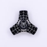 Hand Tri Spinner LED Fidget Toy Super Hero Toy Spider Metal Anti Stress Wheel Toys Stres Spiner - spincart