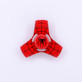 Hand Tri Spinner LED Fidget Toy Super Hero Toy Spider Metal Anti Stress Wheel Toys Stres Spiner - spincart