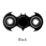Batman Hand Spinner Luminous Tri Fidget Spinner Glowing Light in Dark Finger Spiner - spincart