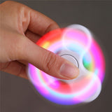 LED Light Spinner Toy Hand Fidget Spinner Gyroscopes Finger Toy For Adult Kids Relax Gyro Fast Shipping - spincart