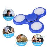 LED Light Spinner Toy Hand Fidget Spinner Gyroscopes Finger Toy For Adult Kids Relax Gyro Fast Shipping - spincart