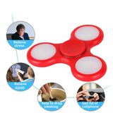 LED Light Spinner Toy Hand Fidget Spinner Gyroscopes Finger Toy For Adult Kids Relax Gyro Fast Shipping - spincart