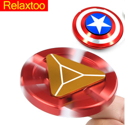 Captain America Ironman Fidget Spinner Super Hero Hand spinner - spincart