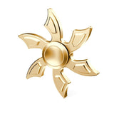 2017 New EDC Fidget Toys UFO Hand Spinner Funny Hand Spinner Aluminum Alloy Fidget Toy Anxiety Stress Adults Kid Metal Spinner - spincart