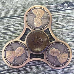 Fidget Spinner Metal Finger Spinner Anti-Stress - spincart