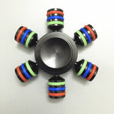 Rainbow Fidget Spinner Metal Finger Spinner Hand Spinner - spincart
