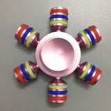 Rainbow Fidget Spinner Metal Finger Spinner Hand Spinner - spincart