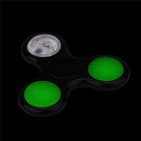 Black and White Colors 2017 Hot LED Light Noctilucous Hand Spinner Fidget - spincart