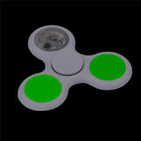 Black and White Colors 2017 Hot LED Light Noctilucous Hand Spinner Fidget - spincart