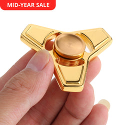 2017 New EDC Tri-Spinner Fidget Toys Pattern Hand Spinner Metal Fidget Spinner and ADHD Adults Children Educational Toys - spincart