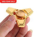 2017 New EDC Tri-Spinner Fidget Toys Pattern Hand Spinner Metal Fidget Spinner and ADHD Adults Children Educational Toys - spincart