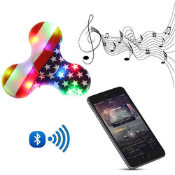 LED Light Fidget Spinner Wireless Bluetooth - spincart