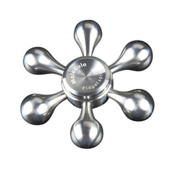 Hand Spinner Stainless Steel Bearing Finger Spinner Metal  Funny Anti Stress - spincart