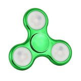 Stress Carki LED Light Fidget Hand Spinner Plastic EDC Hand Spiner For Autism and ADHD Relief Focus Anxiety Stress Gift - spincart