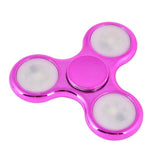 Stress Carki LED Light Fidget Hand Spinner Plastic EDC Hand Spiner For Autism and ADHD Relief Focus Anxiety Stress Gift - spincart