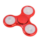 Stress Carki LED Light Fidget Hand Spinner Plastic EDC Hand Spiner For Autism and ADHD Relief Focus Anxiety Stress Gift - spincart