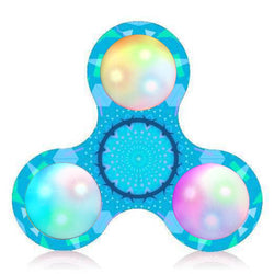 Finger Spinner Finger Gyro Hand Spinner fidget spinner light led - spincart