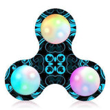 Finger Spinner Finger Gyro Hand Spinner fidget spinner light led - spincart