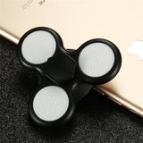 KISSCASE LED Light Fidget Spinner Hand Spinner Fidget Metal Steel Balls Bearing Anxiety Stress Relief Phone Holder Stand - spincart