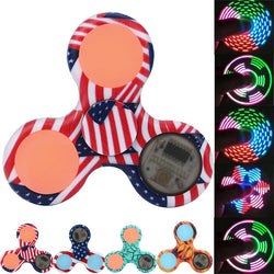 Hot LED Light Noctilucous Hand Spinner Fidget - spincart